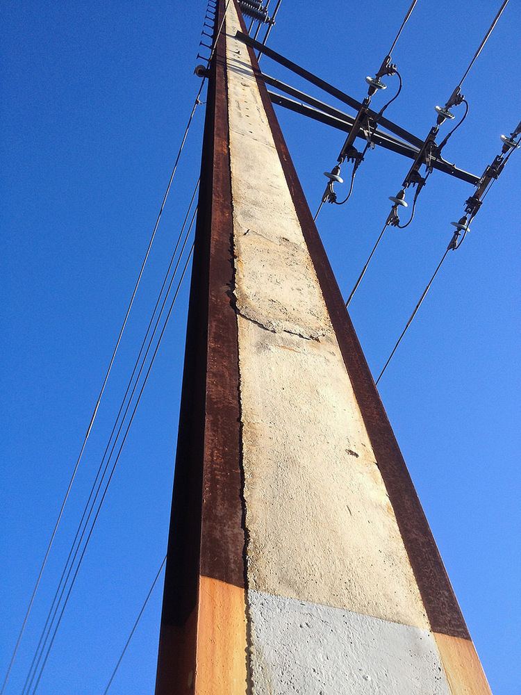 Stobie pole Stobie Pole Not many tall trees in South Australia so thi Flickr