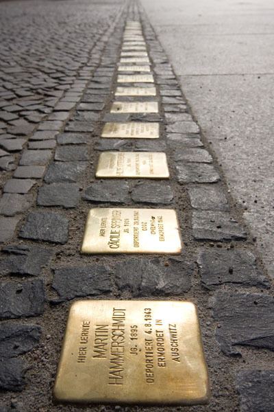 Stolperstein Stolperstein Gunter Demnig39s Cobblestone Memorials Voices