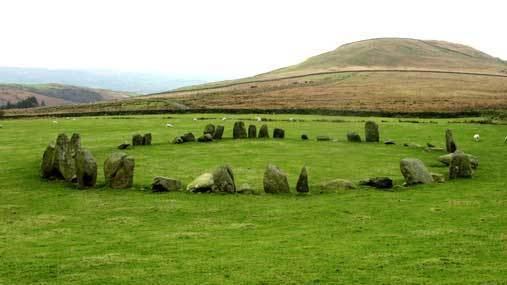 Stone circle Lake District National Park Stone circles