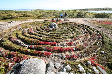 Stone labyrinths of Bolshoi Zayatsky Island Labyrinths of Bolshoi Zayatsky Island Life in Russia