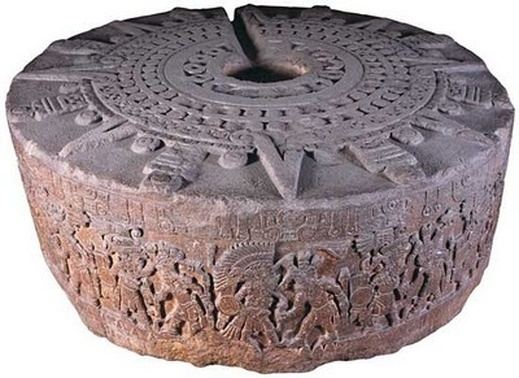 Stone of Tizoc The Stone of Tizoc MesoAmerican Online Museum