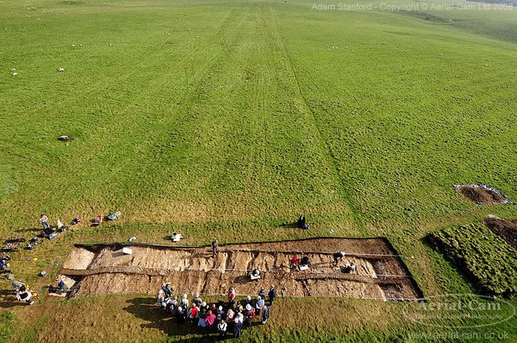 Stonehenge Avenue Aerial Cam Specialist archaeological photography on site and