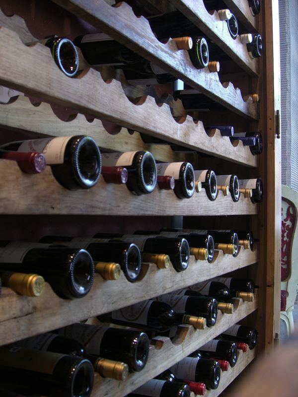 Storage of wine