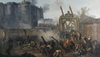 Storming of the Bastille French revolutionaries storm Bastille Jul 14 1789 HISTORYcom