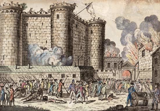 Storming of the Bastille Bastille historical prison Paris France Britannicacom