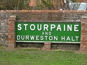 Stourpaine and Durweston railway station httpsuploadwikimediaorgwikipediaenthumb6