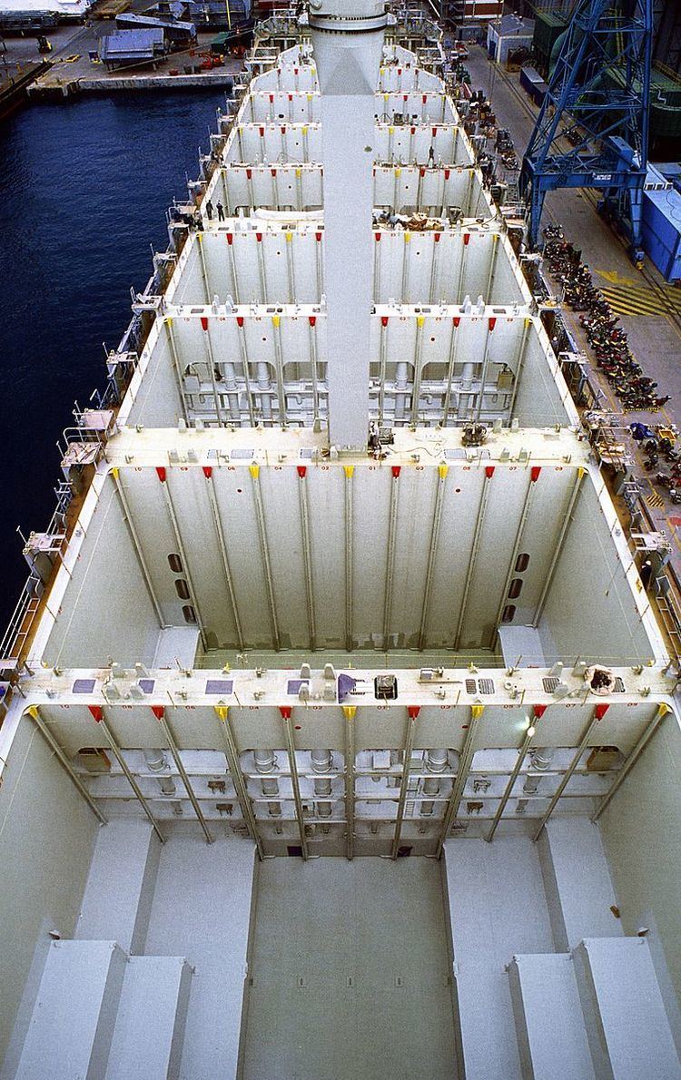 Stowage plan for container ships