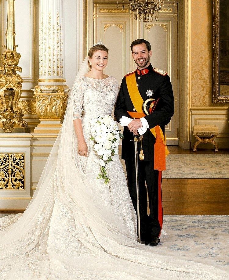 Stéphanie, Hereditary Grand Duchess of Luxembourg Prince Guillaume marries Countess Stephanie de Lannoy in Luxembourg