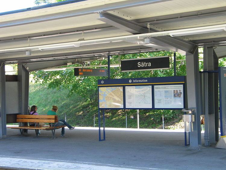Sätra metro station