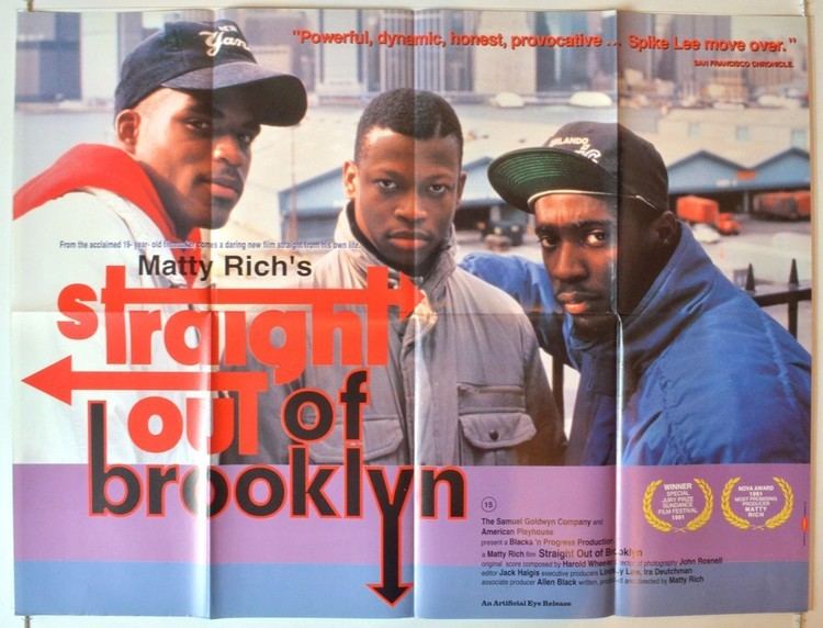 Straight Out of Brooklyn Straight Out Of Brooklyn Original Cinema Movie Poster From