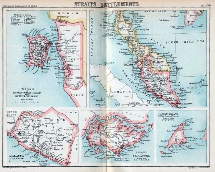 Straits Settlements South East Asia Straits Settlements