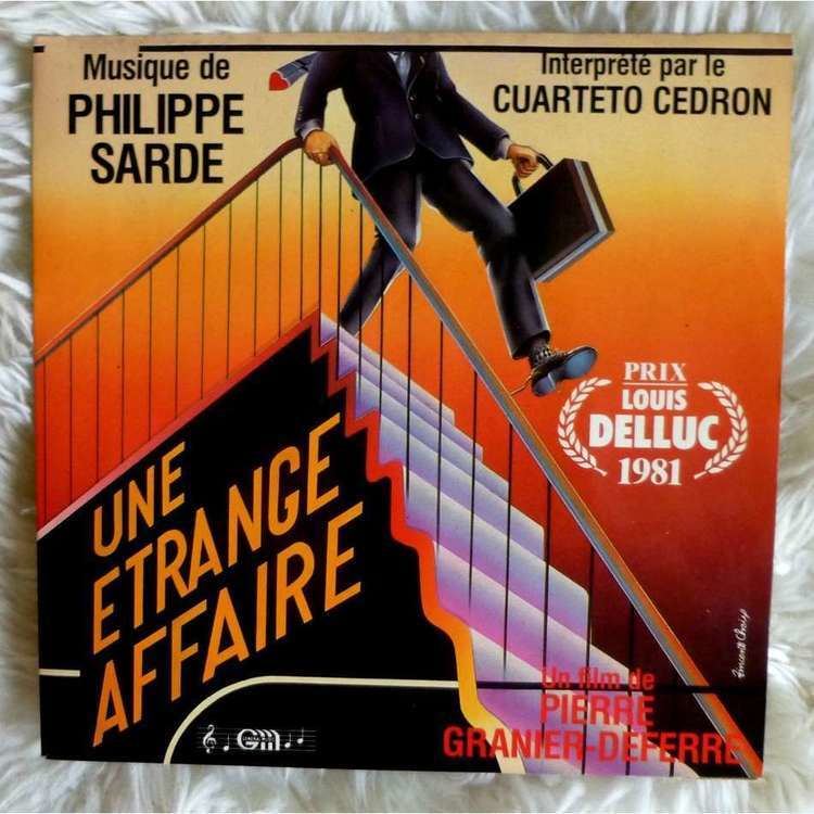 Strange Affair (film) Une etrange affaire de Philippe Sarde Cuarteto Cedron SP chez