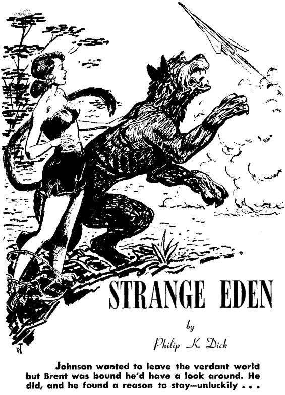 Strange Eden wwwsffaudiocomimages12StrangeEdenByPhilipKDick