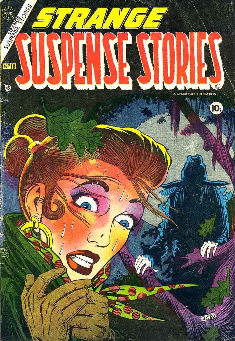 Strange Suspense Stories Pencil Ink a blog featuring golden silver and bronze age comic