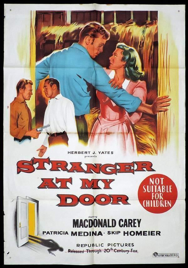 Stranger at My Door (1956 film) STRANGER AT MY DOOR One Sheet Movie Poster MacDonald Carey