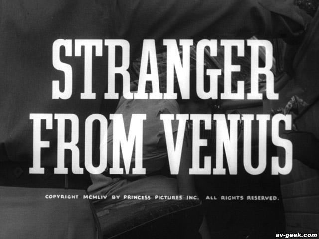 Stranger from Venus Stranger From Venus Immediate Disaster 1954 Vintage45s Blog