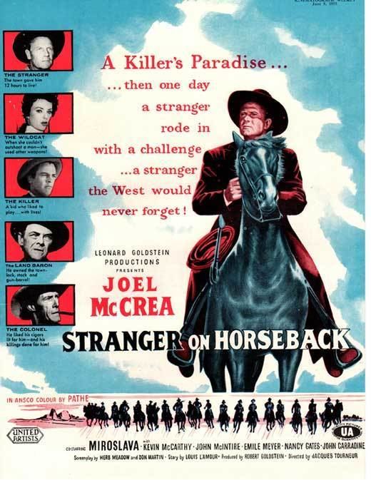 Stranger on Horseback Stranger on Horseback Movie Posters From Movie Poster Shop