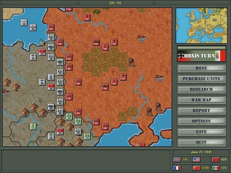 Strategic Command: European Theater Strategic Command European Theater Screenshots for Windows MobyGames