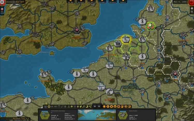 Strategic Command (video game series) Slitherine Strategic Command WWII War in Europe