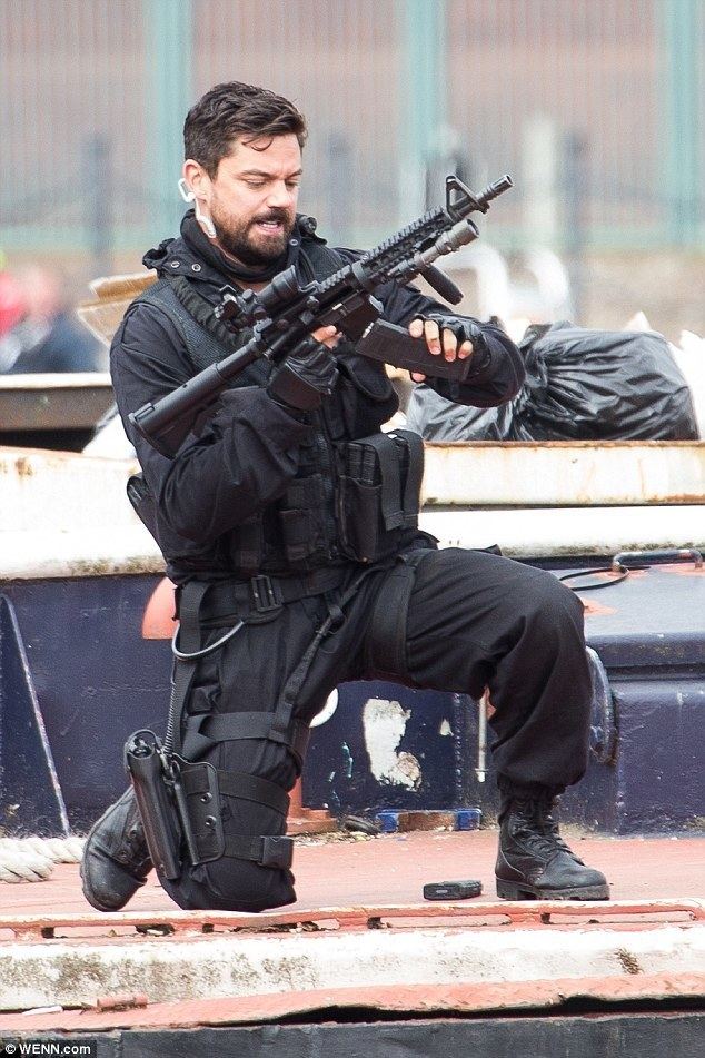 Stratton: First into Action Dominic Cooper looks the ultimate action hero in Stratton movie
