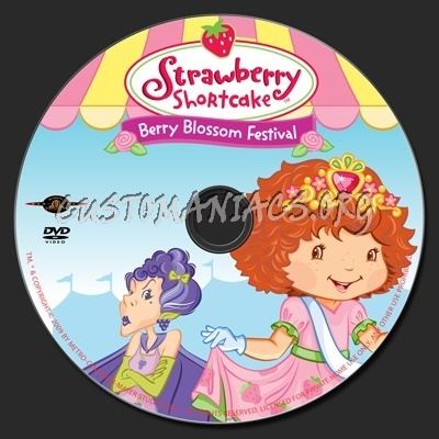 Strawberry Shortcake: Berry Blossom Festival Strawberry Shortcake Berry Blossom Festival dvd label DVD Covers