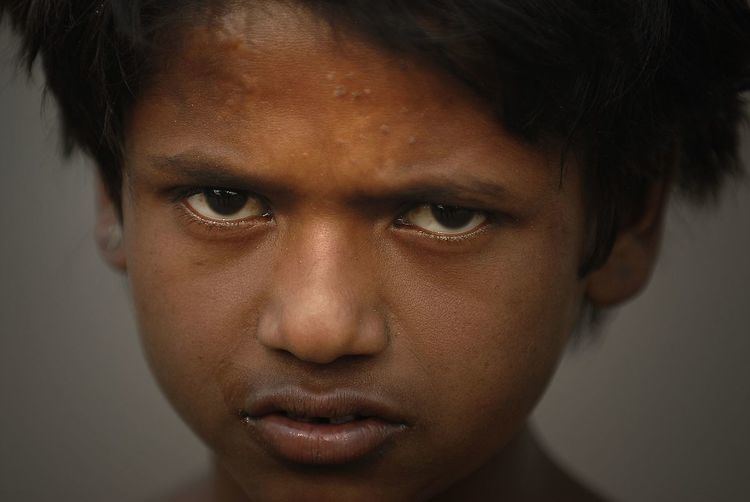 Street children in India