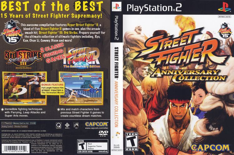 Street Fighter Anniversary Collection Street Fighter Anniversary Collection Cover Download Sony