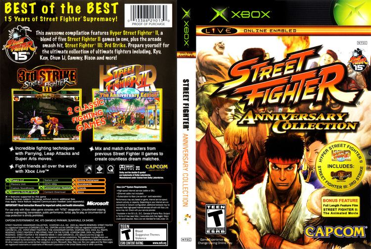 Street Fighter Anniversary Collection Street Fighter Anniversary Collection Cover Download Microsoft