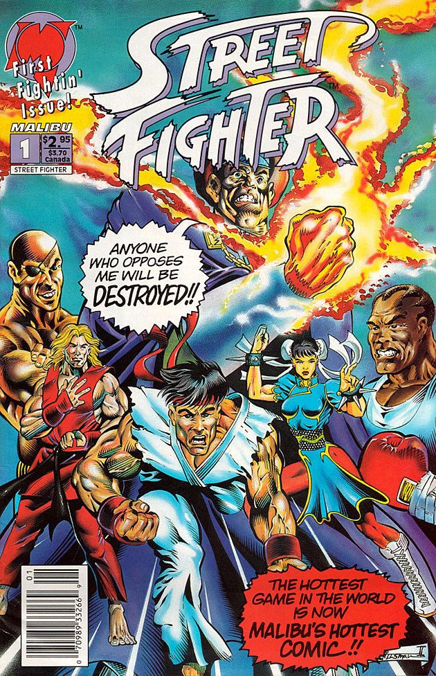 Street Fighter (comic book) Bizarro Back Issues Malibu39s Ultraviolent 39Street Fighter39