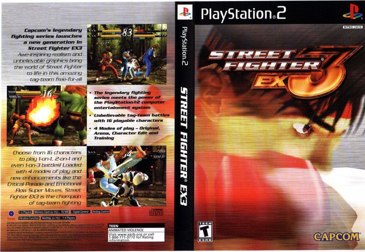 Street Fighter EX3 Street Fighter EX3 USA ISO lt PS2 ISOs Emuparadise