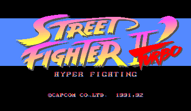 Street Fighter II′ Turbo: Hyper Fighting Street Fighter II39 Hyper Fighting World 921209 ROM Download for