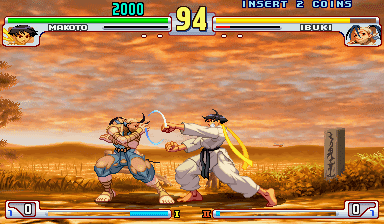 Street Fighter III Play Street Fighter III 3rd Strike Fight for the Future Capcom CPS