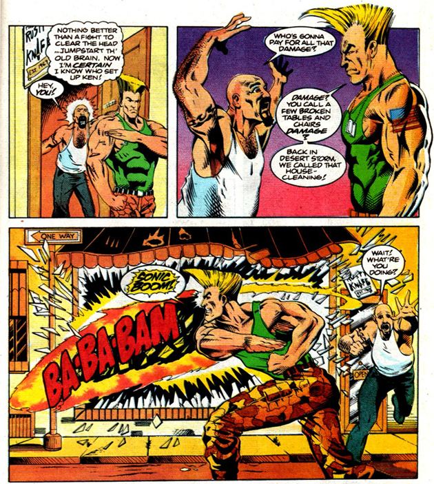 Street Fighter (Malibu Comics) Fybertechcom