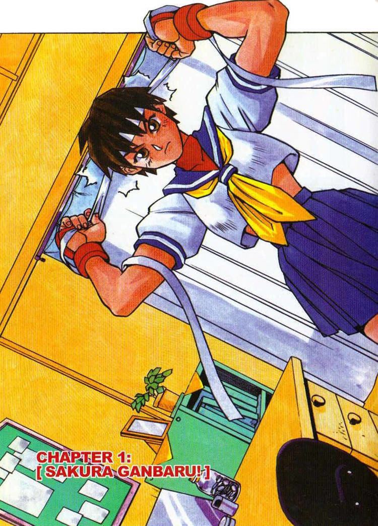 Street Fighter: Sakura Ganbaru! sakuraganbaru Tumblr