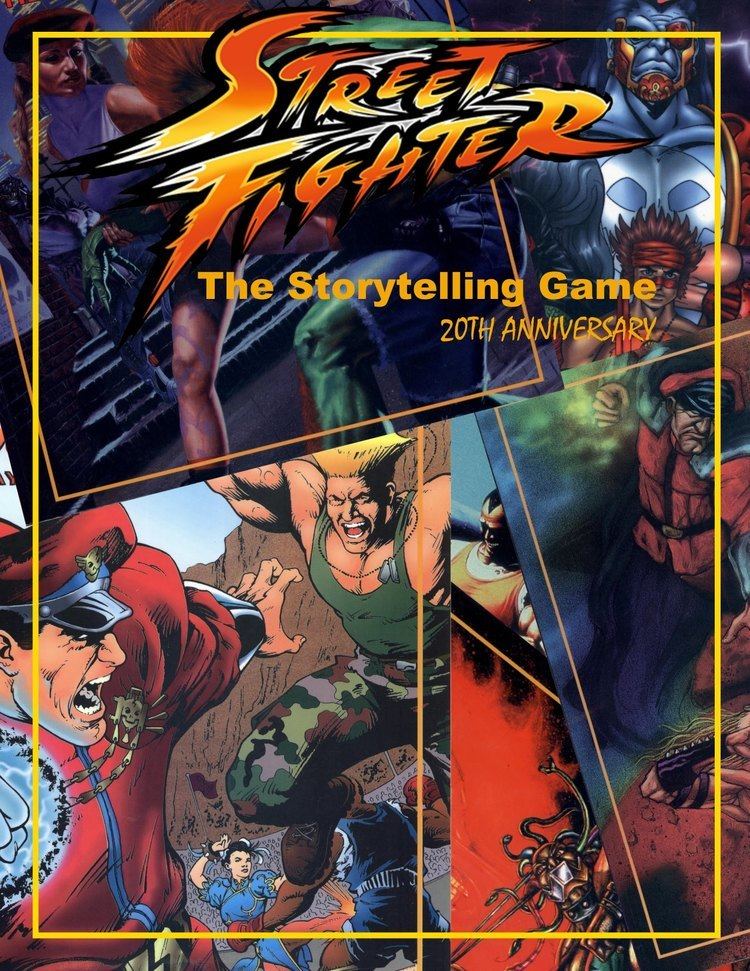 Street Fighter: The Storytelling Game sfrpgcomwpcontentuploadswpidfrontcover1jpg