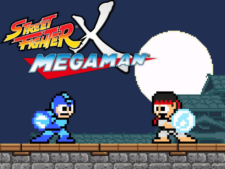 Street Fighter X Mega Man gameaxiscomwpcontentuploads201212sfxmmlogojpg