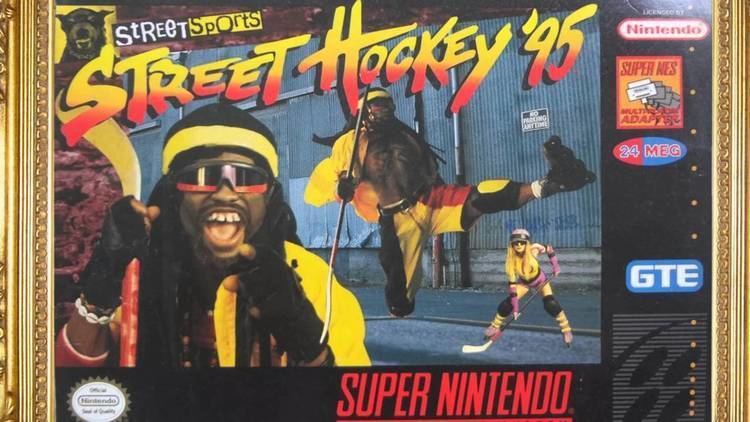 Street Hockey '95 AVGN Bad Game Cover Art 12 Street Hockey 3995 SNES RUS YouTube