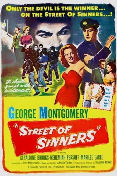 Street of Sinners STREET OF SINNERS DVD 1957 MOVIE on DVD Juvenile Delinquents