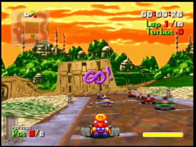 Street Racer (1994 video game) Street Racer playstation demo YouTube