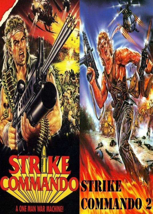 Strike Commando Strike Commando 1 2 DVD 80s Italian Namsploitation for sale