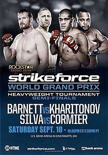 Strikeforce: Barnett vs. Kharitonov httpsuploadwikimediaorgwikipediaenthumbd