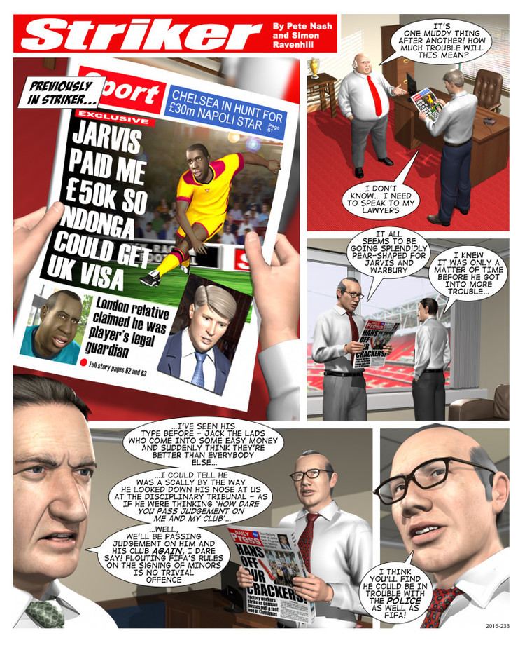 Striker (comic) Striker comic Monday August 22 The Premier League is back and so