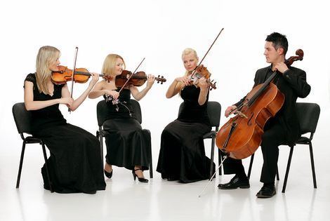 String quartet Estonian Embassy in Haag