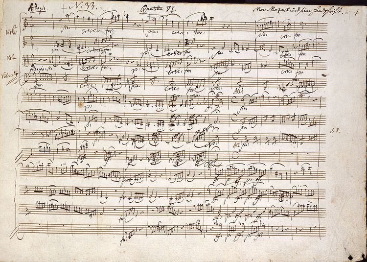 String Quartet No. 19 (Mozart)