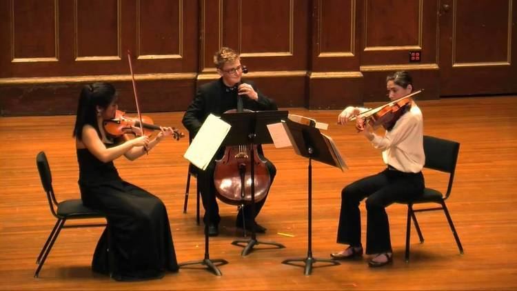 String trio Schoenberg String Trio by Trio Battuto YouTube