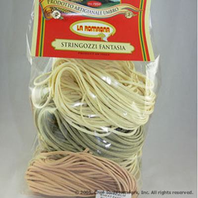 Stringozzi La Romagna Stringozzi Fantasia Three Flavors Pasta 11 lb