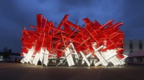 Structural art Olympic Structure Which Can Be Played Like A Musical Instrument