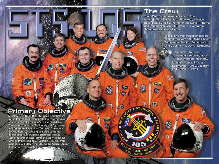 STS-105 STS105 Arrives With Expedition 3 Nothing in Particular Blog