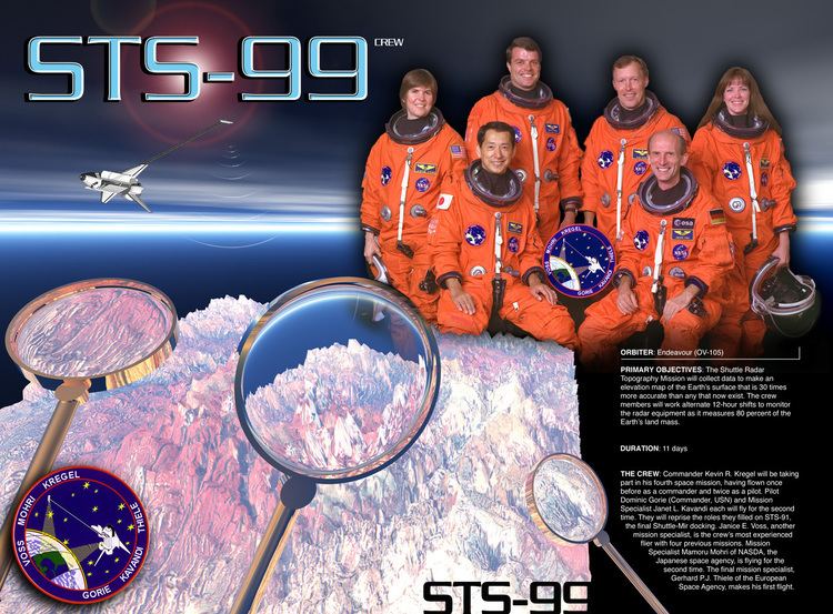 STS-99 NASA Mission Posters