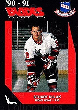 Stu Kulak Amazoncom CI Stu Kulak Hockey Card 199091 Kansas City Blades 9